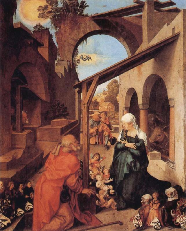 Albrecht Durer The Nativity oil painting image